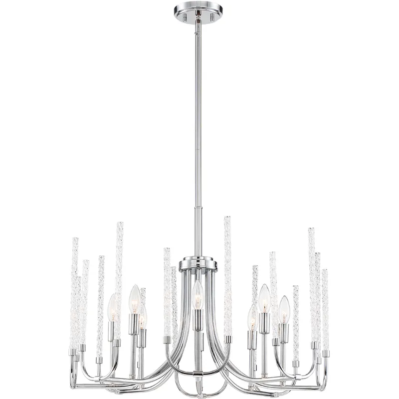 Logan 5 Light 24.5 inch Matte Black Chandelier Ceiling Light