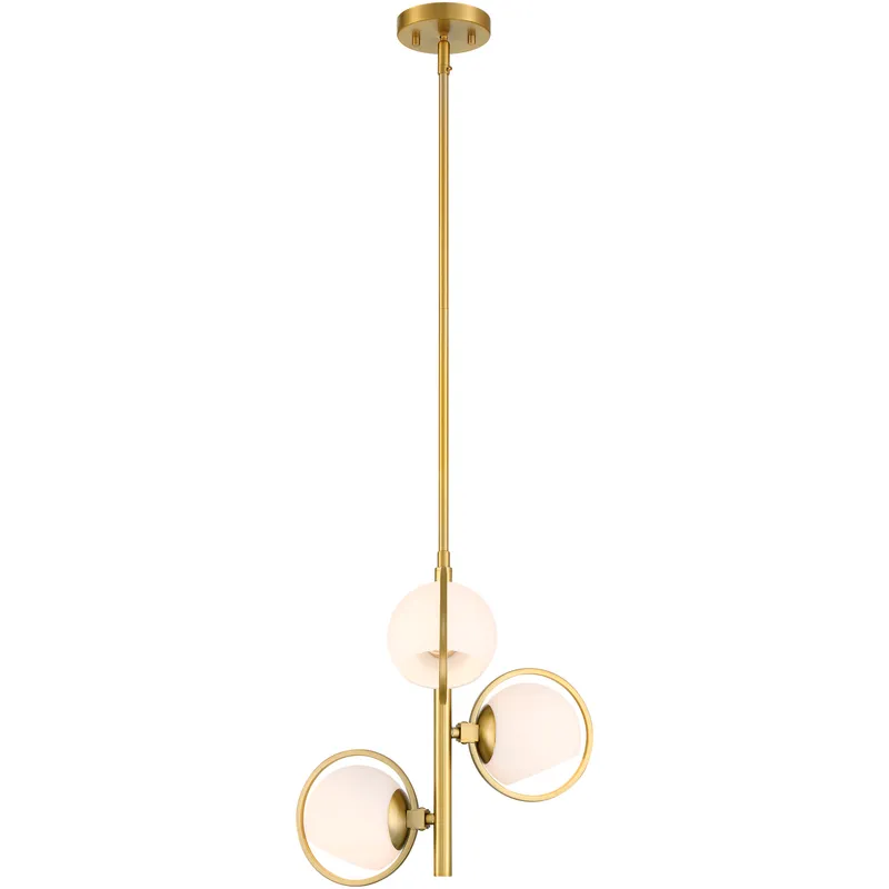 Daybreak 1 Light 12 inch Old Satin Brass Pendant Ceiling Light
