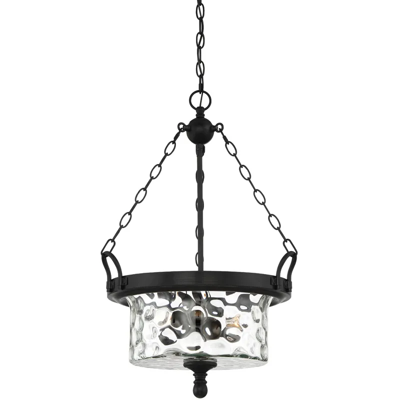 Amilla 3 Light 17.5 inch Natural Iron Inverted Pendant Ceiling Light