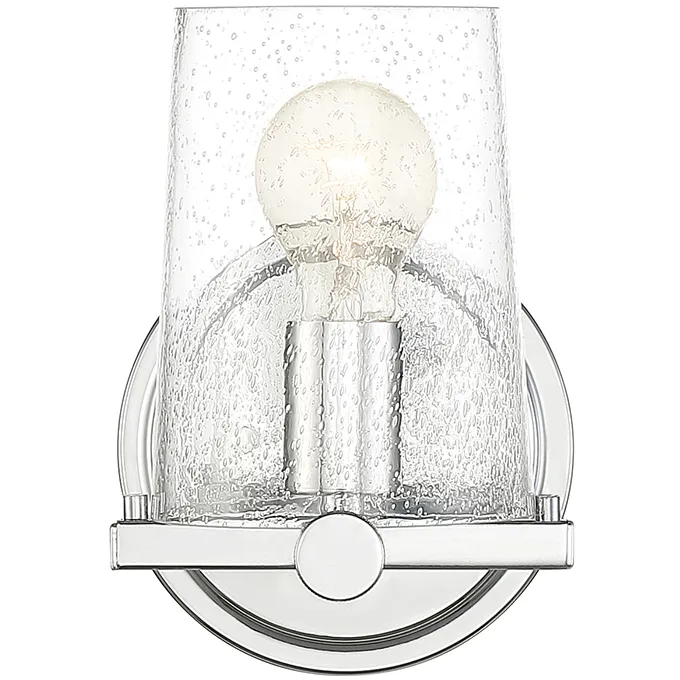 Matteson 1 Light 6 inch Chrome Wall Sconce Wall Light