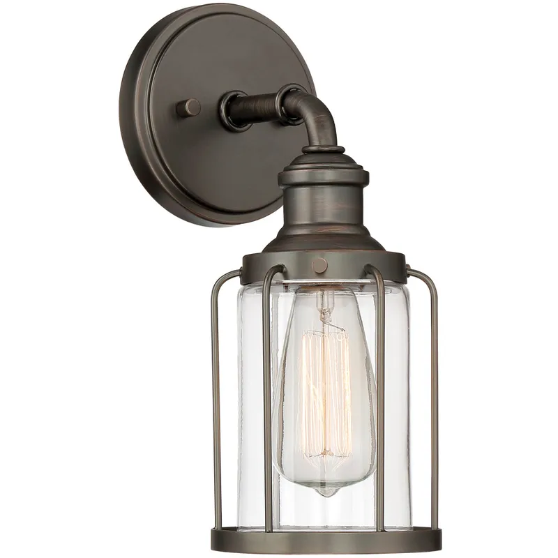 Anson 1 Light 5 inch Satin Copper Bronze Wall Sconce Wall Light