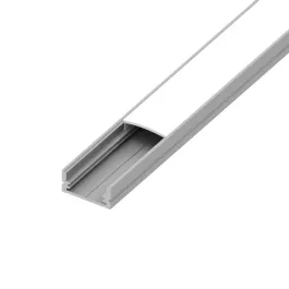 DiodeLED S1 96" Mounting Channel Bundle - Classic Frosted Lens - Aluminum