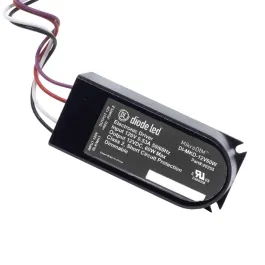 DiodeLED MikroDIM Series LED Driver - 60W Capacity - Dimmable - 120V Input / 24V DC Output