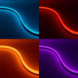 DiodeLED NEON BLAZE Linear LED Light - Side Emitting - 1.2W / FT - RGB - 65.6FT Spool - 24V