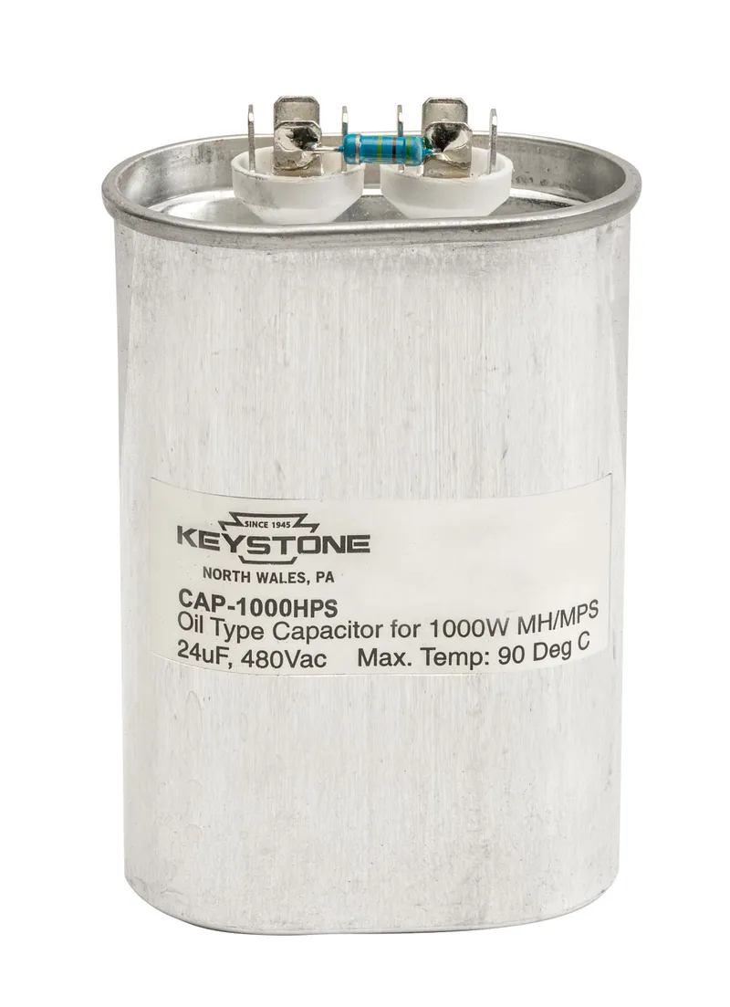 Capacitor for 1000W HPS Quad, 26uF, 525V