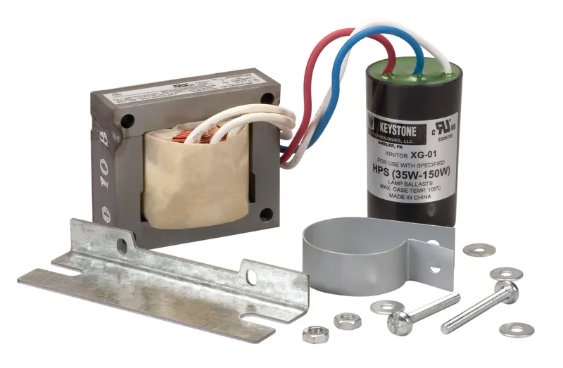 35W HPS, 120V Reactor Ballast Kit, with Ignitor and Mounting Brackets