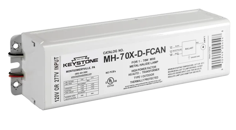 70W, Probe Start Metal Halide, 120/277V, F-CAN