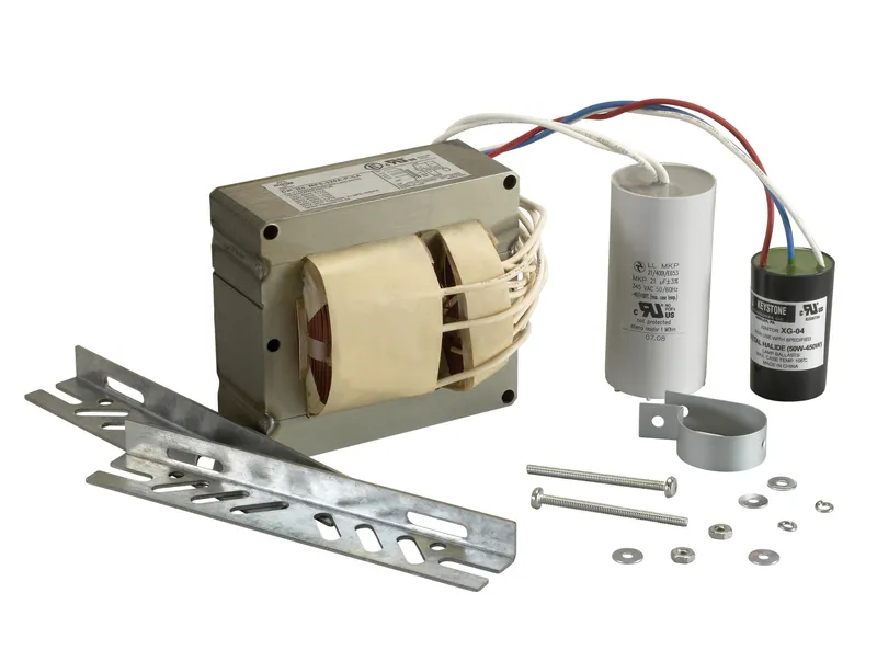 320W Pulse Start Metal Halide, Ballast Replacement Kit, 5 Tap (120/208/240/277/480V), with Capacitor and ignitor. Ballast included: MPS-320-A-P-CA.