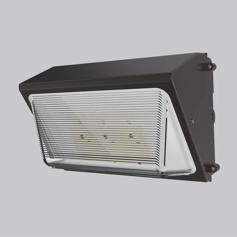 Discount Kings 50-Watt Bronze Outdoor Integrated LED High-Output Wall Pack Bronze