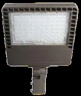 Discount Kings 150-Watt Bronze Outdoor Integrated LED Commercial Area Light with Slip-Fitter Bronze