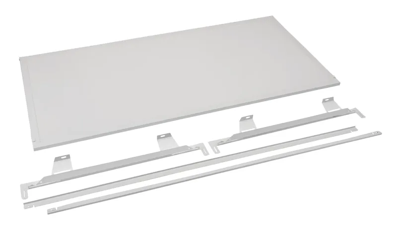 2x4 LED Doorframe Retrofit Panel feat. Power Select & Color Select. 50/40/30W, 120-277V Input, 3500/4000/5000K, 0-10V Dimming, Backlit Design. White Box Program.