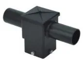 Discount Kings 4" 180° Twin Square Horizontal Tenon Bronze