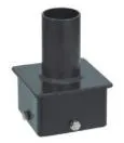 Discount Kings 4" Single Square Vertical Tenon Bronze
