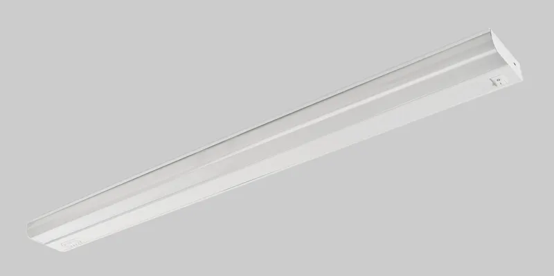 34 inch Under Cabinet Fixture | 14W | Color Select | 2700/3000/3500/4000/5000K | 120V Input | Phase Dimming | White Box Program