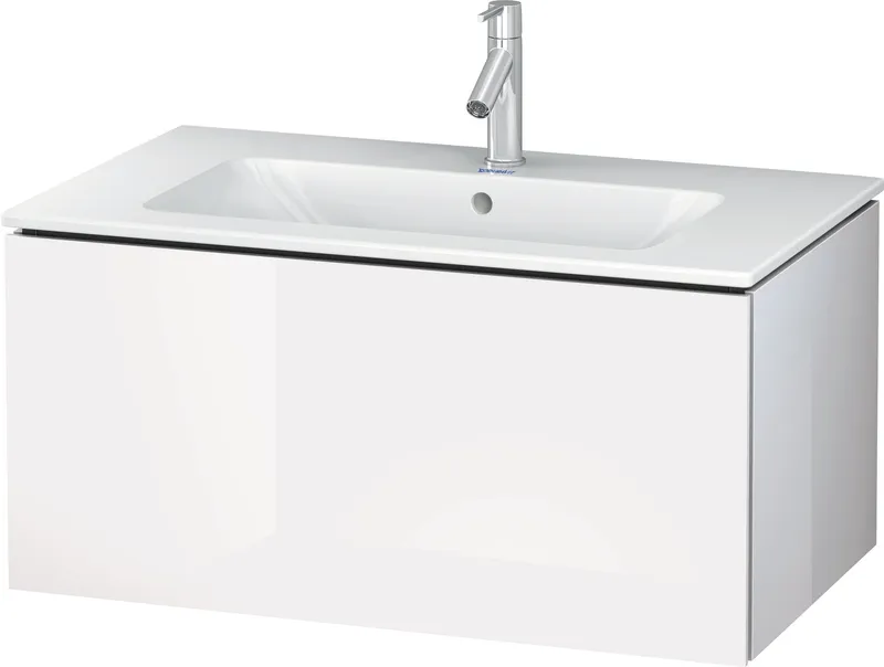 Duravit LC614102222 L-Cube 32 1/4 Wall Mount One Drawer Single Vanity Cabinet