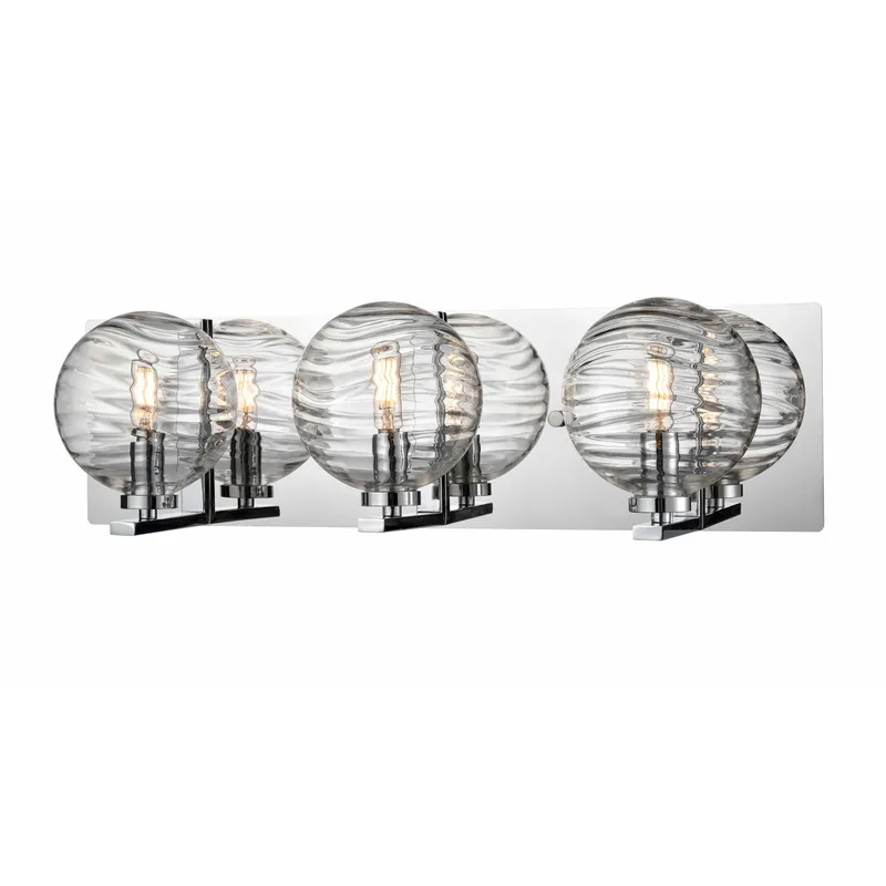 Tropea 3 Light 22.75 inch Chrome Bath Vanity Wall Light