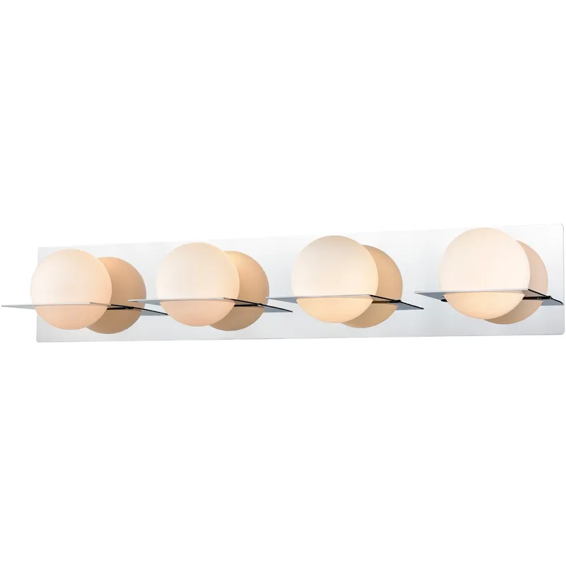 Io 4 Light 29 inch Chrome Bath Vanity Wall Light