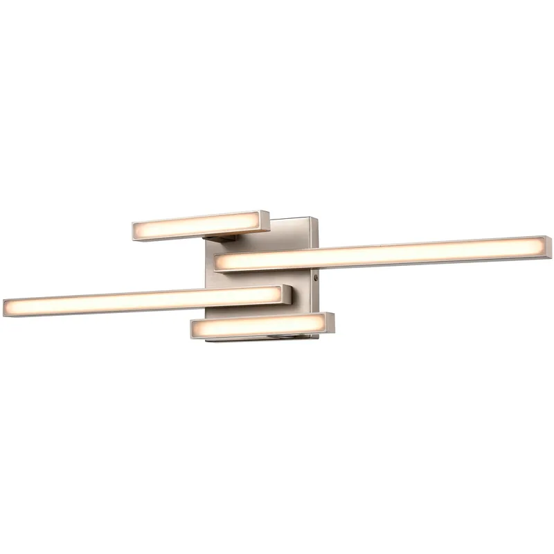 Maud LED 25 inch Buffed Nickel Bath Vanity Wall Light