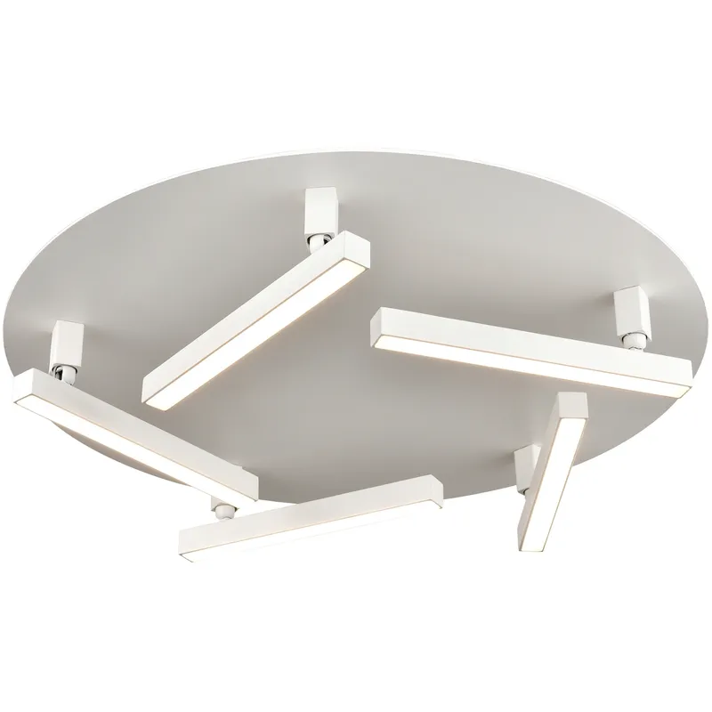 Gammahydrae LED 14.25 inch Matte White Flush Mount Ceiling Light