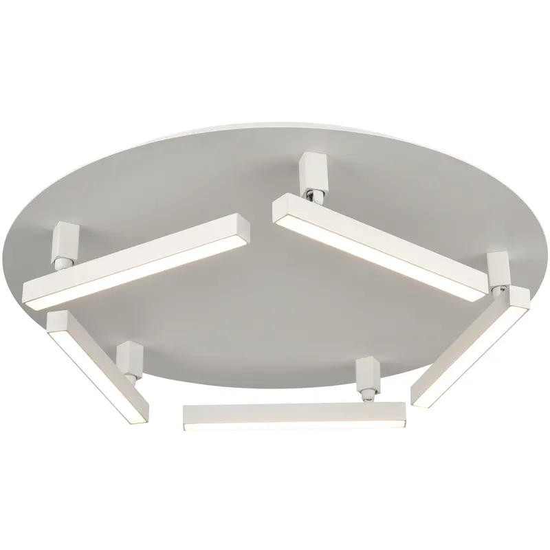 Gammahydrae AC LED LED 19.75 inch Matte White Flush Mount Ceiling Light