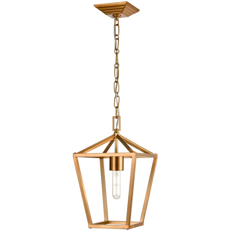 Lundy's Lane 1 Light 9.5 inch Multiple Finishes and Brass Mini-pendant Ceiling Light