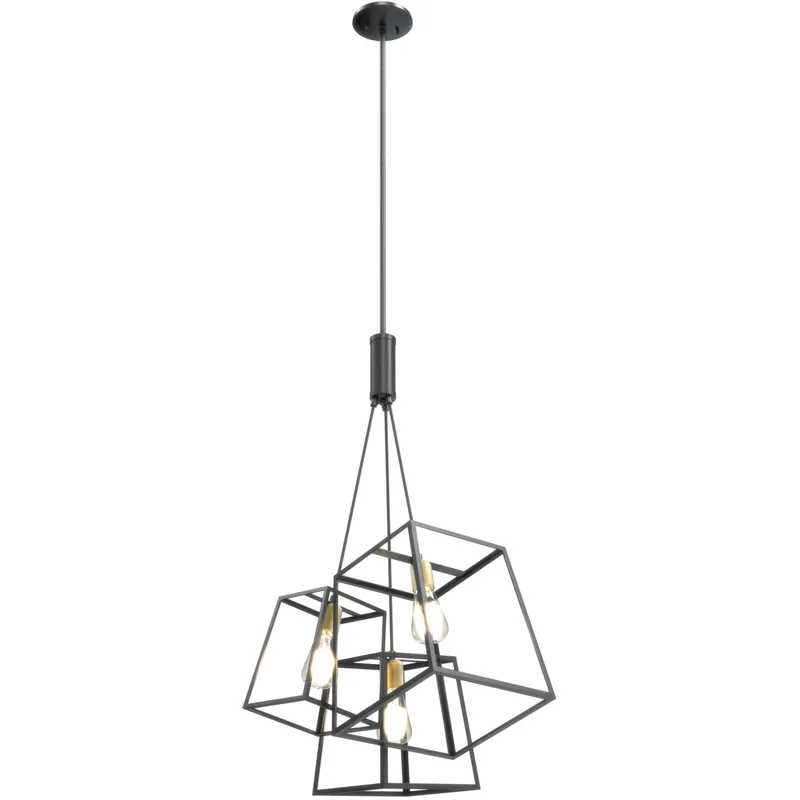 Cape Breton 3 Light 20 inch Multiple Finishes and Ebony Pendant Ceiling Light