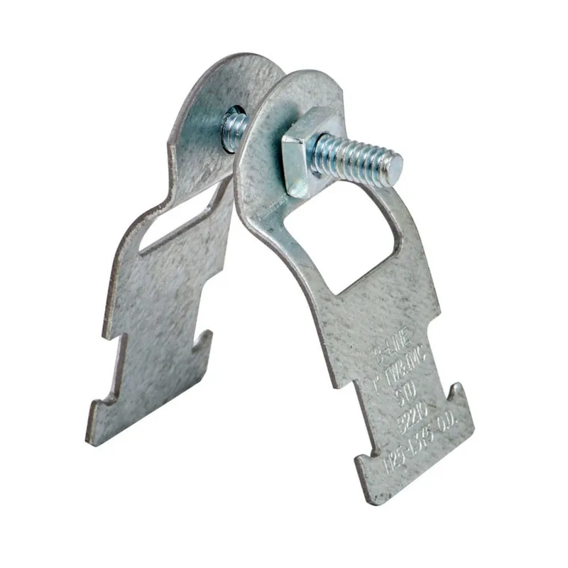 Strut Conduit Clamp, Universal, 1/2", Zinc