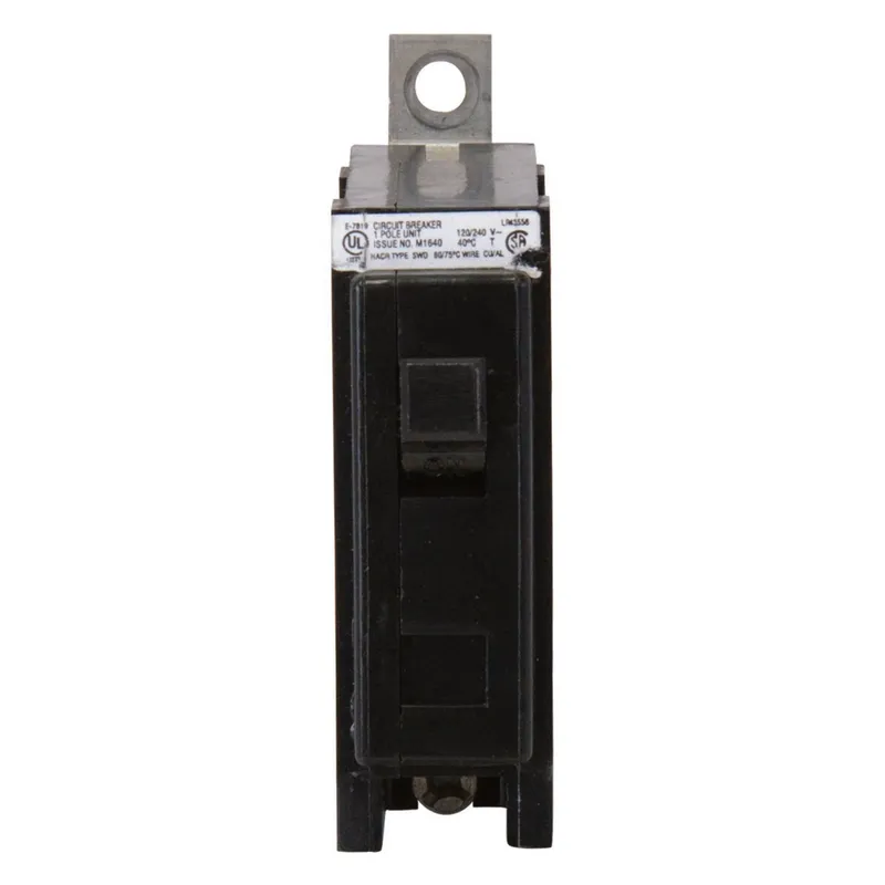 15A, 1P, 120/240V, Type BAB, 10 kAlC, Bolt On