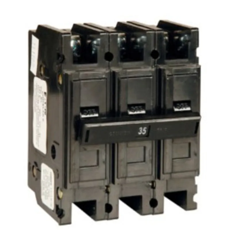 Breaker, Miniature Industrial, Type QC, Cable-In/Cable-Out, 3P, 35A, 240VAC, 10 Kaic