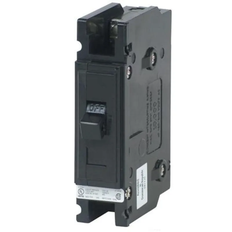 Breaker, 20A, 1P, 120/240V, Type QC, 10 kAIC, Cable In/Cable Out