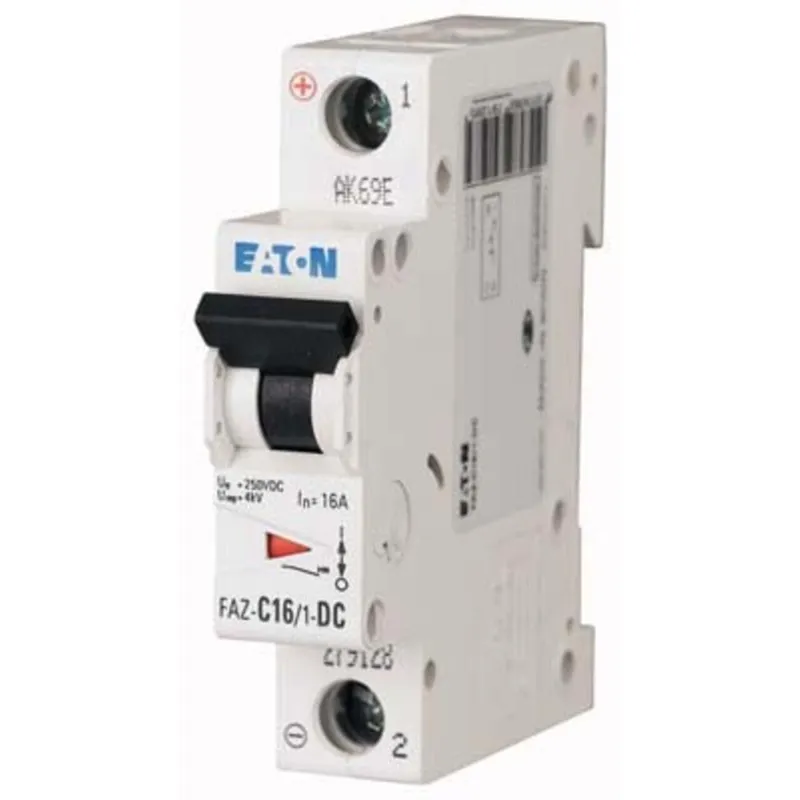1A, 1P, 277V AC, 48V DC, 10 kAIC, B-Curve, UL 1077 CB
