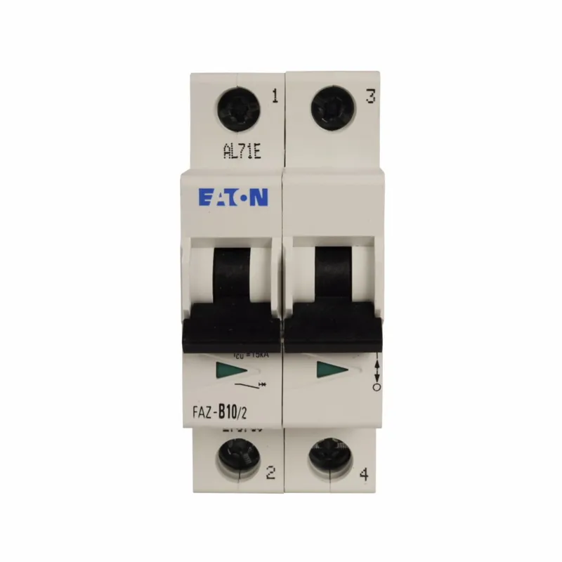 15A, 2P, 277/480V, 48VDC, 10 kAIC, D-Curve, UL 489
