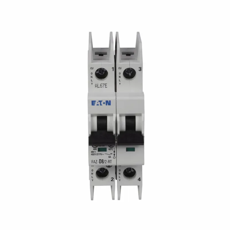 7A, 2P, 277/480V, 48VDC, 10 kAIC, D-Curve, UL 489 CB