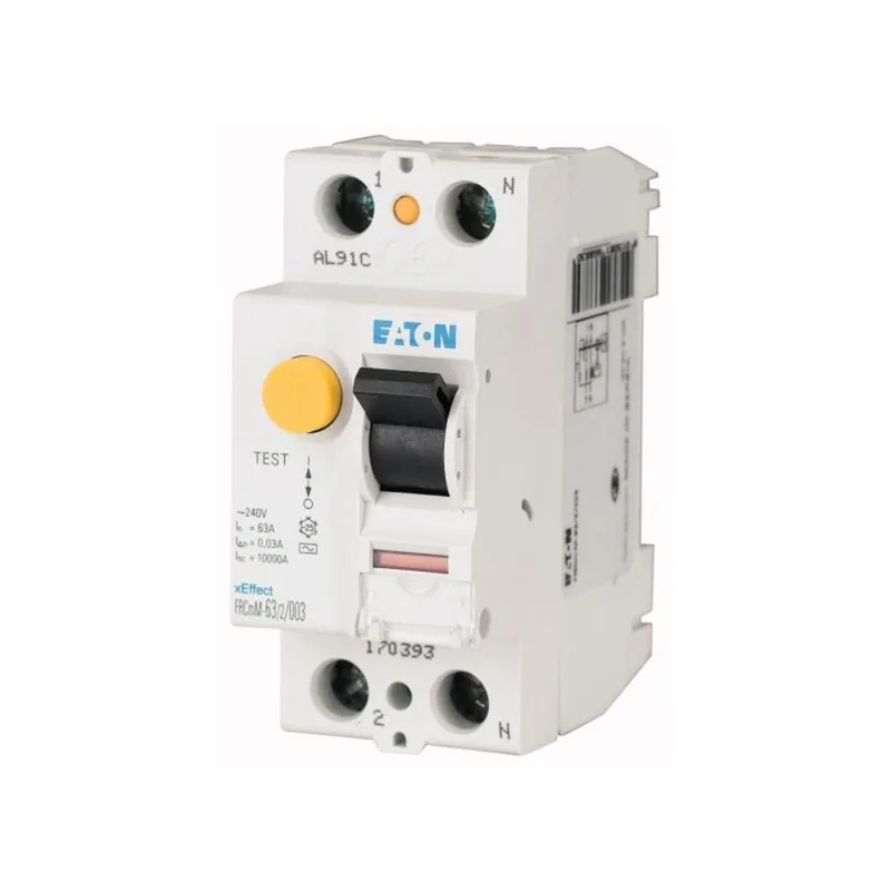 Residual Current, Circuit Breaker (RCCB), 40A, 2P, 30mA, type A, UL, Eaton/Moeller series xEffect -