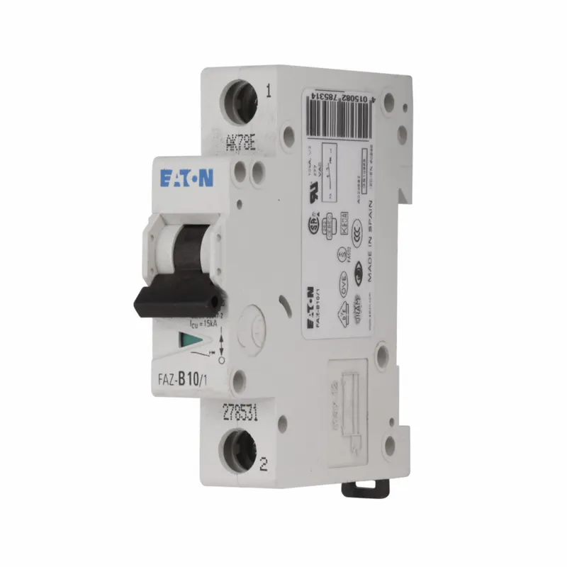 10A, 1P, 277V AC, 48V DC, 10 kAIC, C-Curve, UL 1077