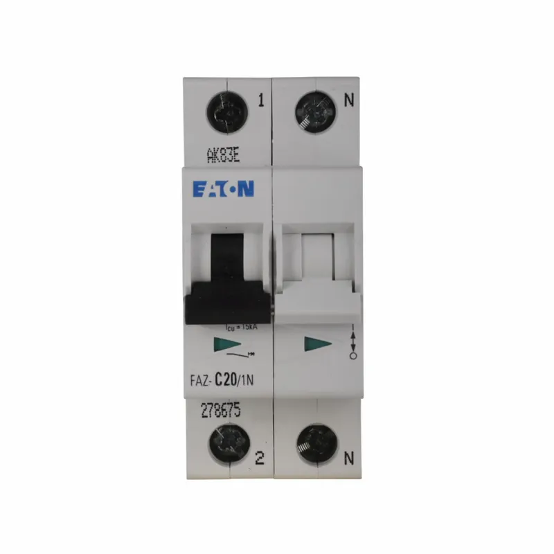 20A, 1P, 277V AC, 48V DC, 10 kAIC, B-Curve, UL 1077