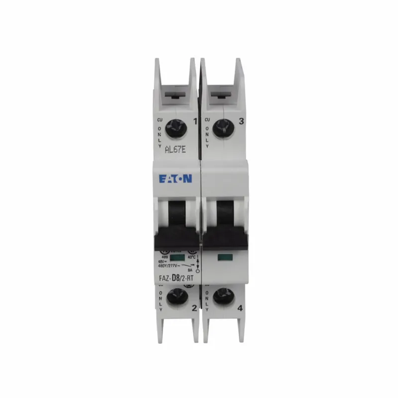 5A, 2P, 277/480V, 48VDC, 10 kAIC, D-Curve, UL 489 CB