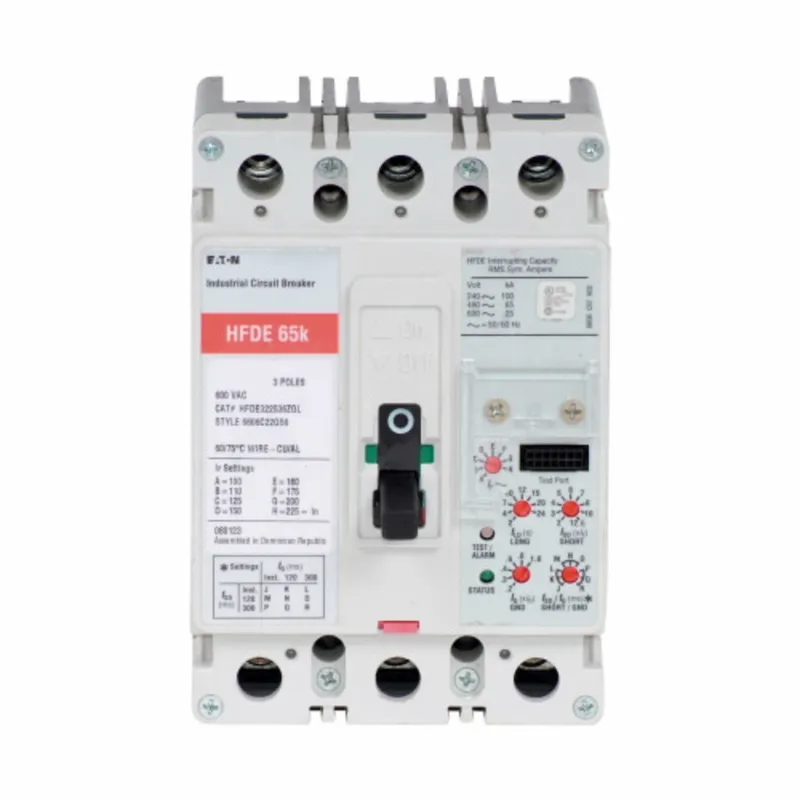Breaker, Molded Case, 225A, 3P, 600VAC, 250VDC, LSI Trip, F Frame