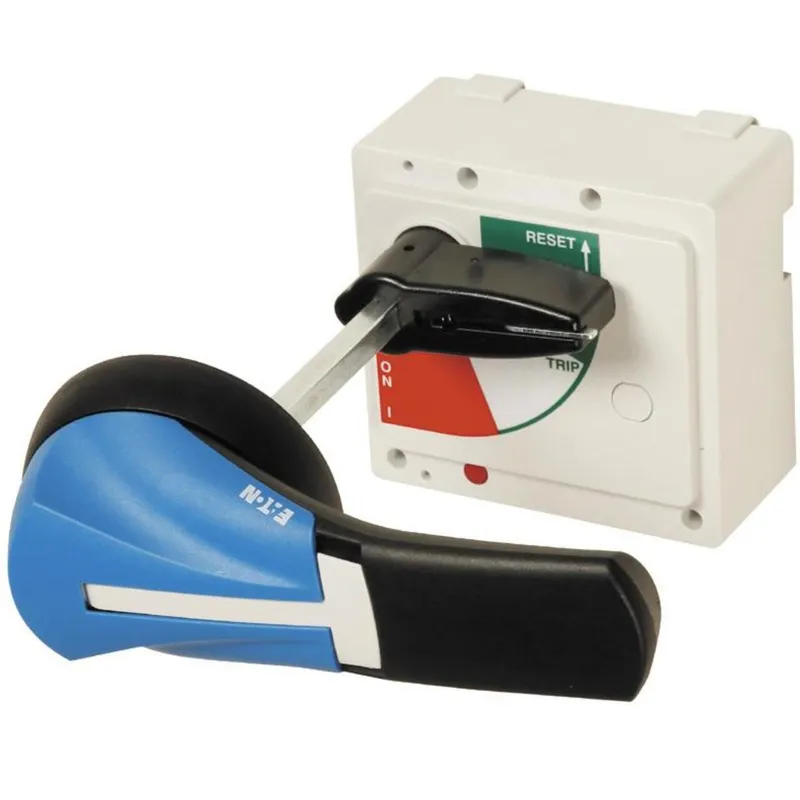 Eaton Series G molded case circuit breaker handle mechanism