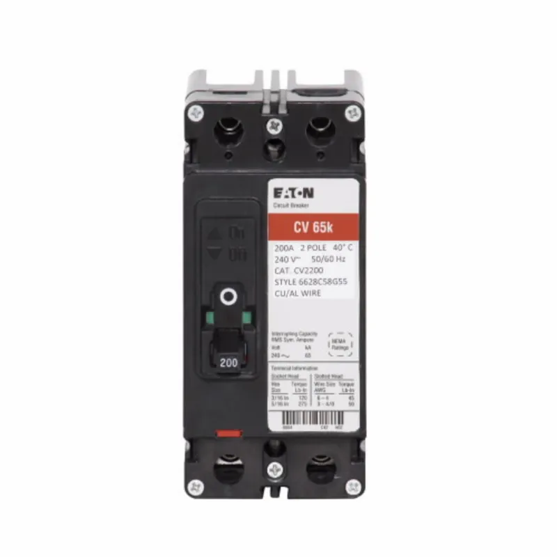 Breaker, Molded Case, CV Series, 2P, 200A, 240VAC, 65kAIC