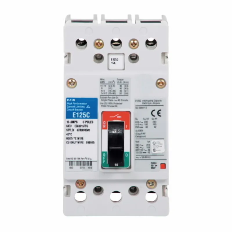 Breaker, Molded Case, 45A, 3P, 600Y/347VAC, 18kAIC, EG Frame