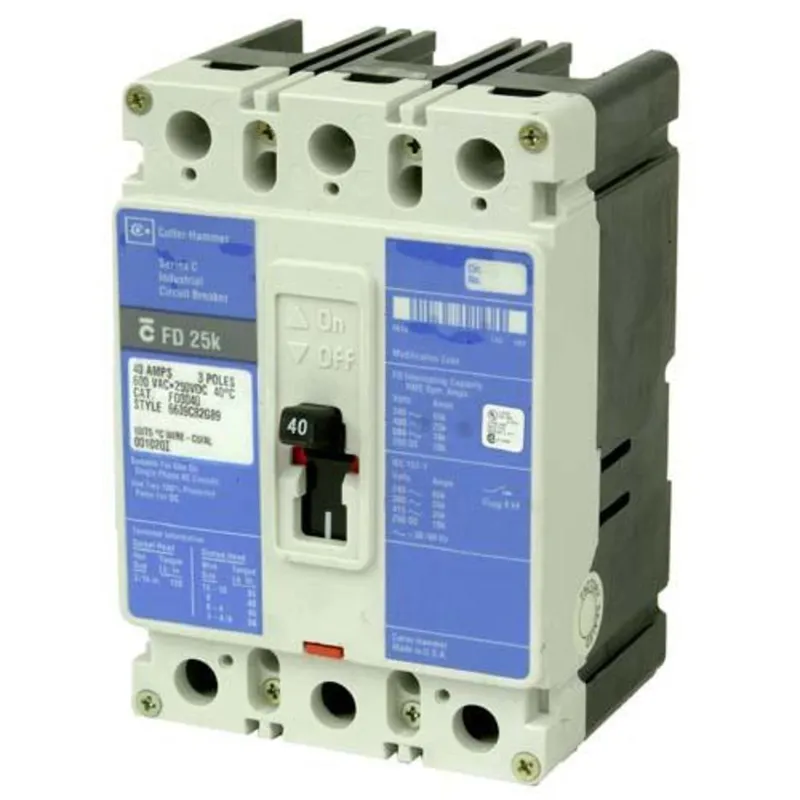 Breaker, Molded Case, 3P, 15A, 480VAC, 250VDC, 14kAIC