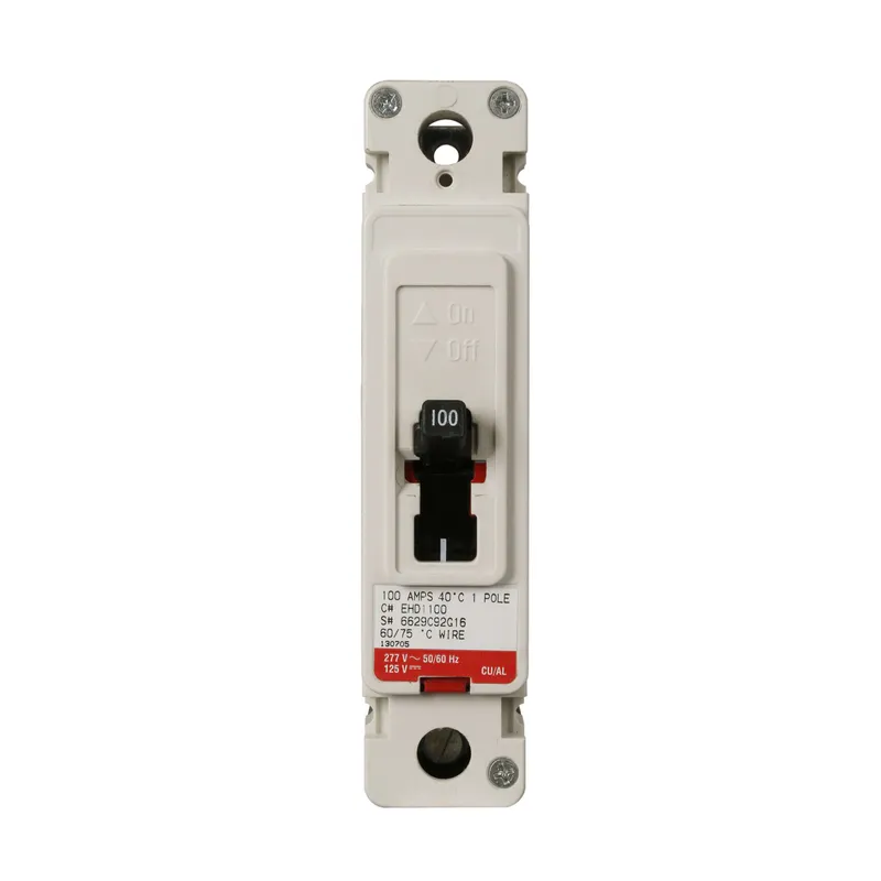 Breaker, Molded Case, 1P, 20A, 277VAC, 125VDC, 14kAIC
