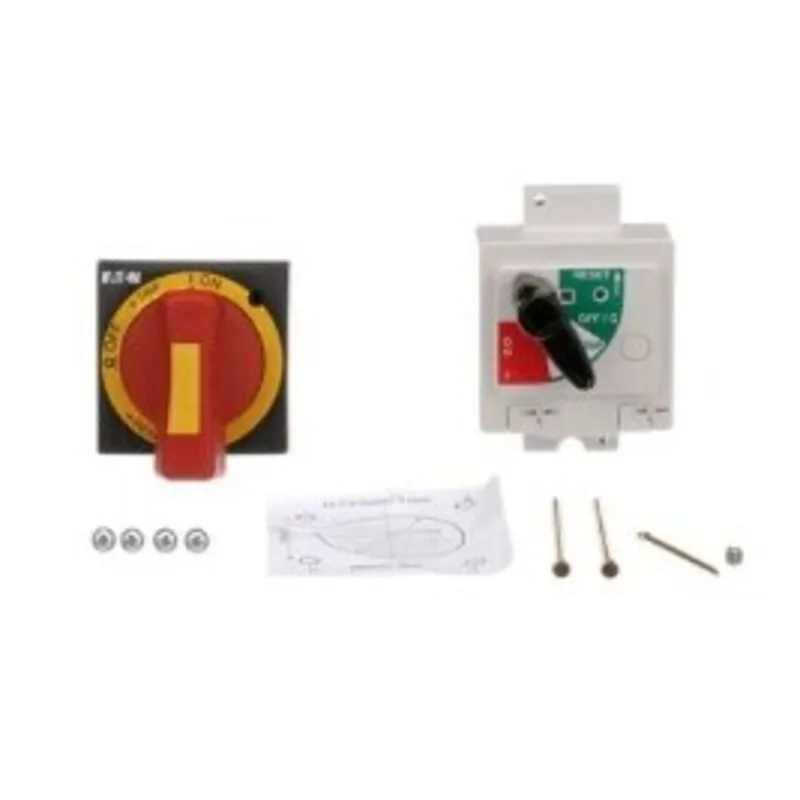 Door Handle, Molded Case Breaker, Power Defense, Emergency Lockable, Handle and Mechanism, Frame 1