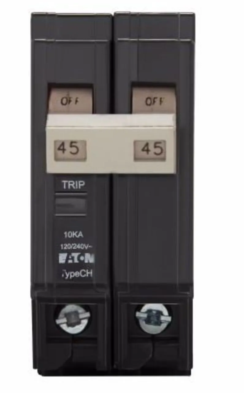Breaker, 45A, 2P, 120/240V, Type CH, 10 kAIC