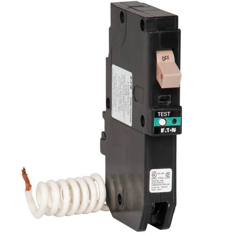 Breaker, 15A, 1P, 120/240V, 10 kAIC, Type CH, Arc Fault