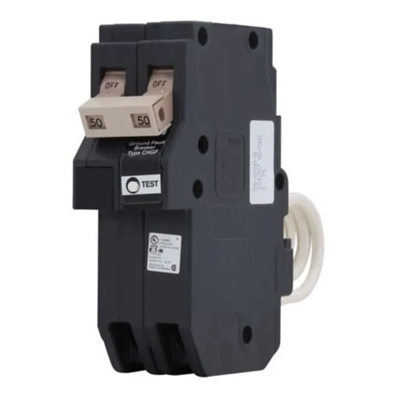 CH 2-Pole GFCI Breaker, 20A, Pigtail, Class-A GFCI