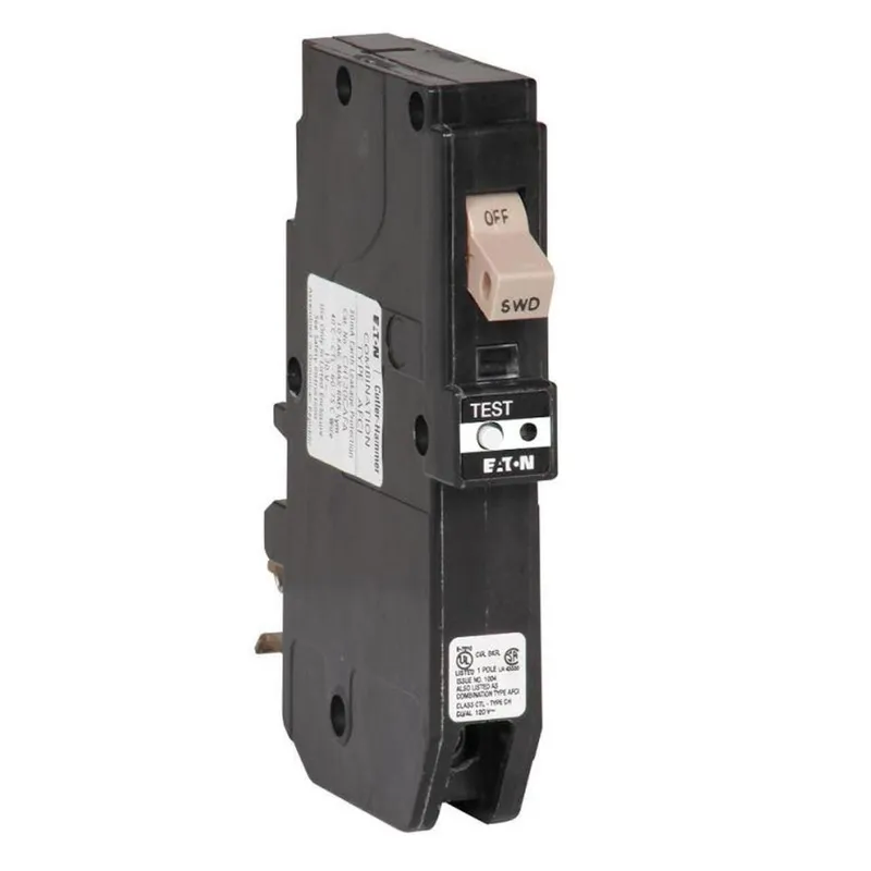 Breaker, 20A, 1P, 120/240V, 10 kAIC, Type CH, Combo AFCI