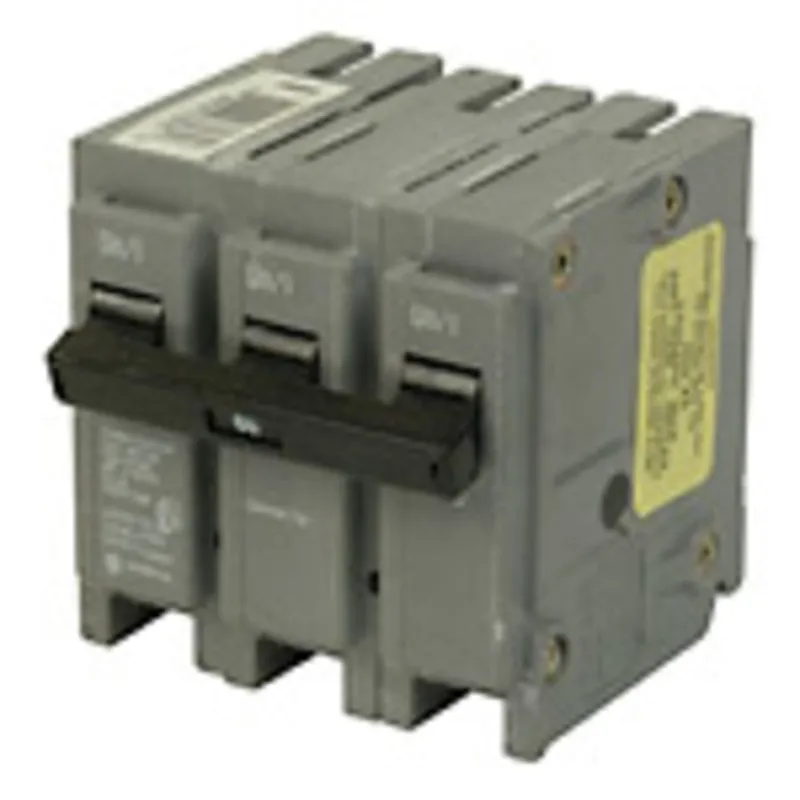 Breaker, Plug-On, BR Type, 3P, 100A, 22kAIC, 240VAC, 3" Width