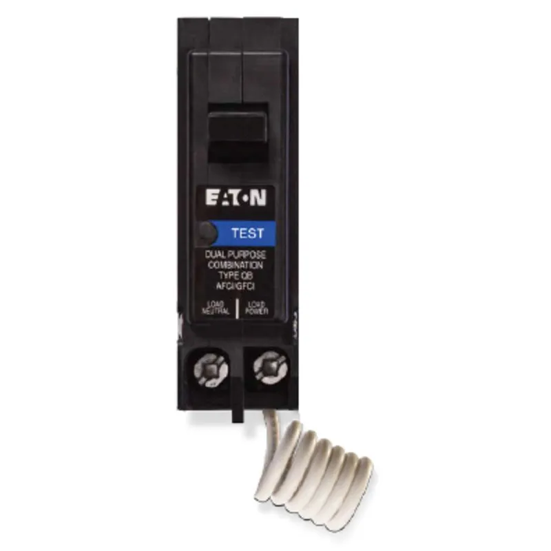 Breaker, 20A, 1P, 120/240V, 10 kAIC, Combo AFCI/GFCI, Quick Connect